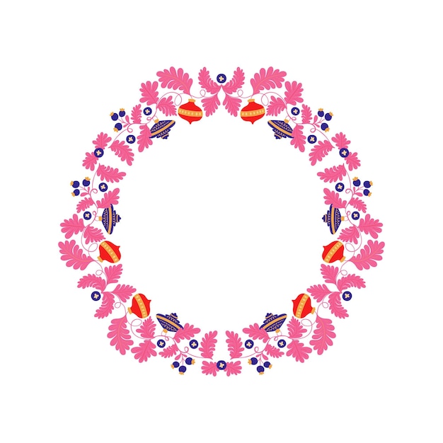 folk vyshivka polievkovy kruh